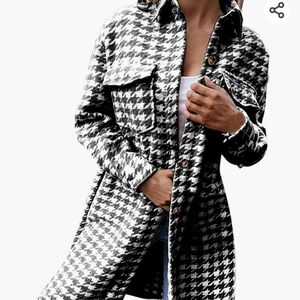 Houndstooth Trench or Peacoat